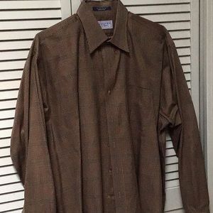 Overton Men’s long sleeve checkered shirt